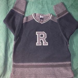 Roots V Neck Fleece Sweater